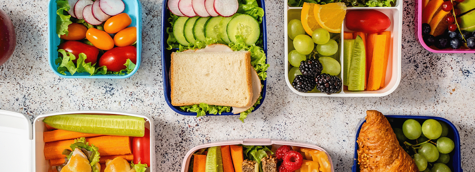 Foto de lanches sem glúten que você pode levar em viagens.
