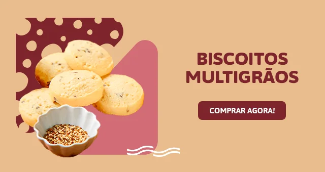 Biscoitos Multigrãos Sem Gluten